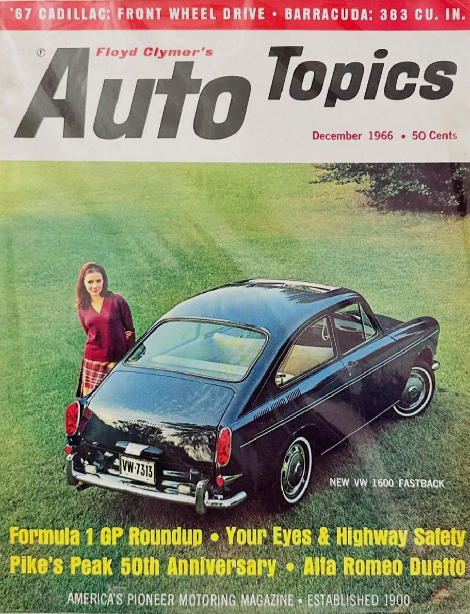 Auto Topics Dec December 1966