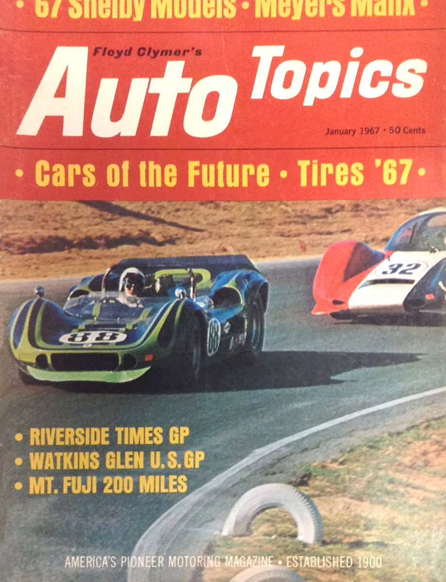 Auto Topics Jan January 1967