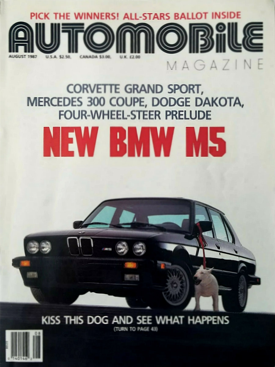 Automobile Aug August 1987 