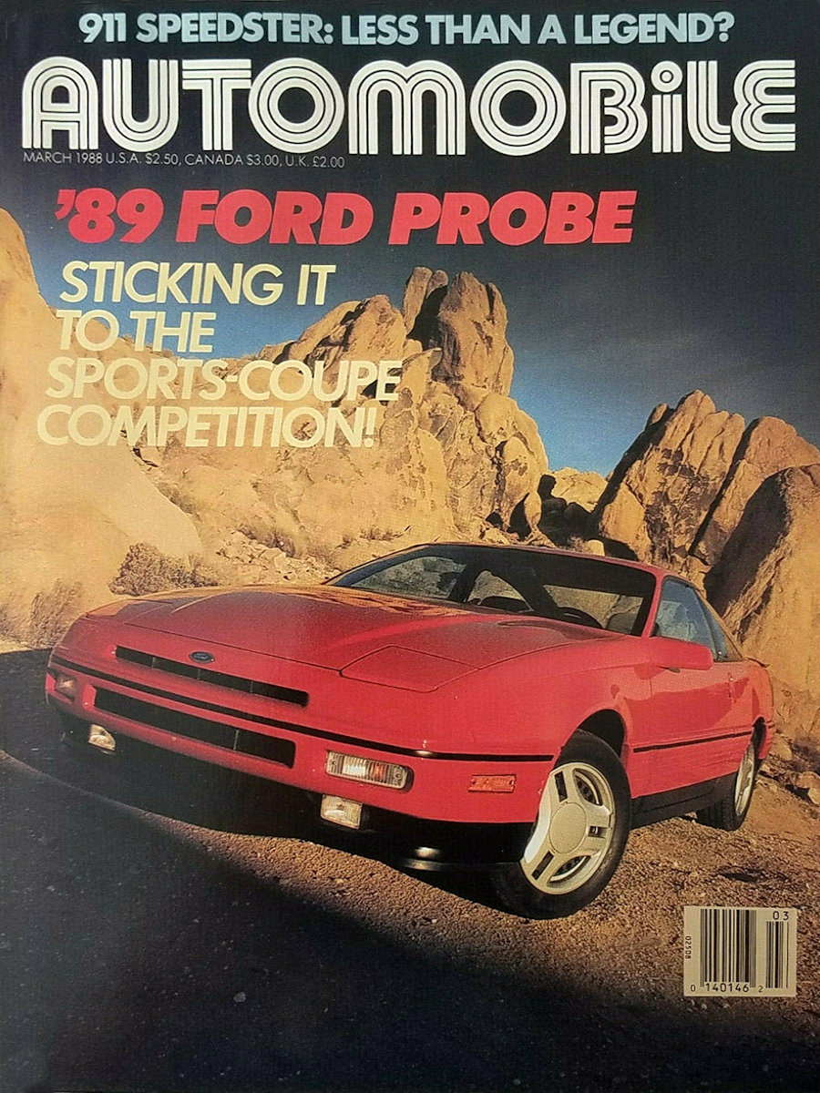 Automobile Mar March 1988 