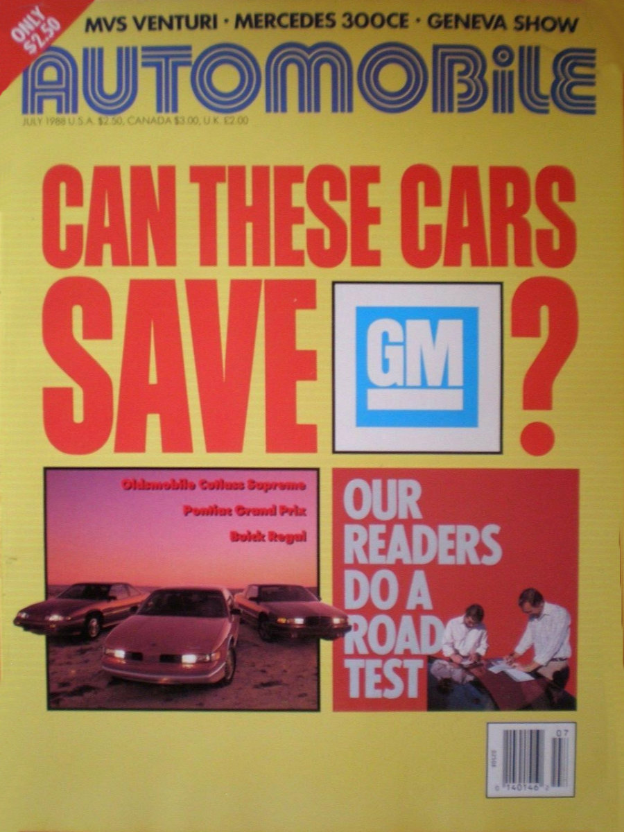 Automobile July 1988 