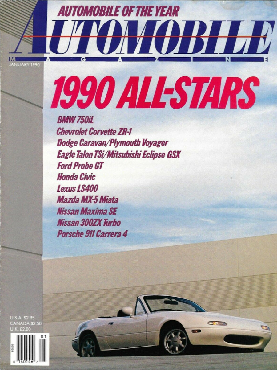 Automobile Jan January 1990 