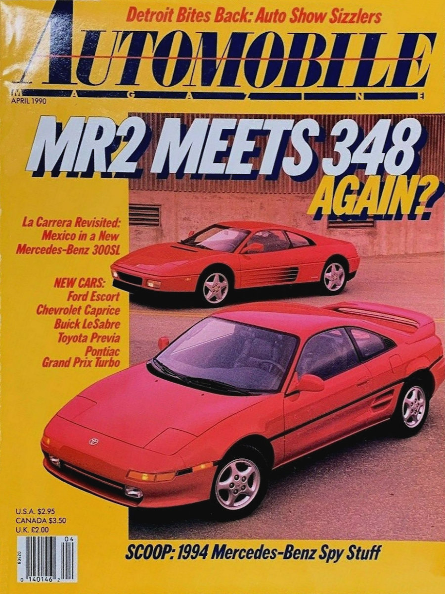 Automobile Apr April 1990 