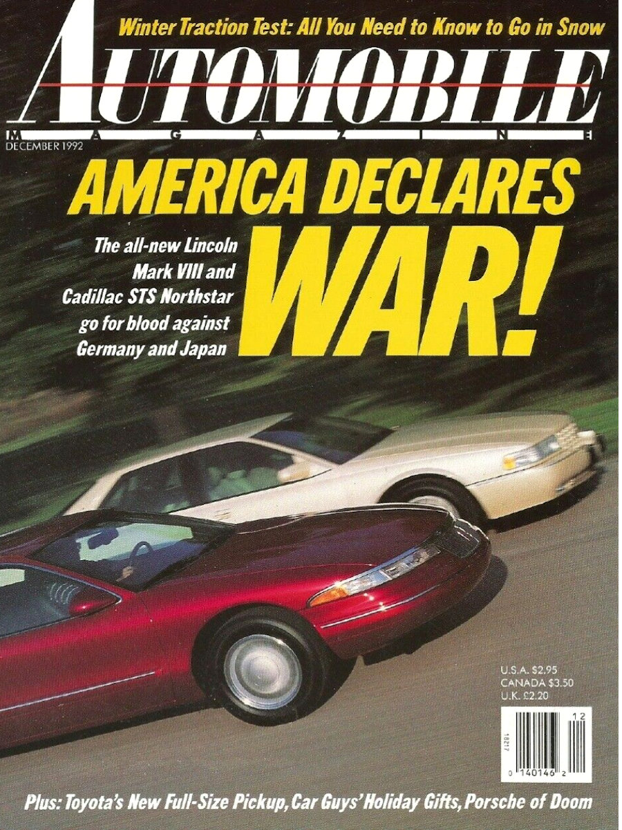 Automobile Dec December 1992 