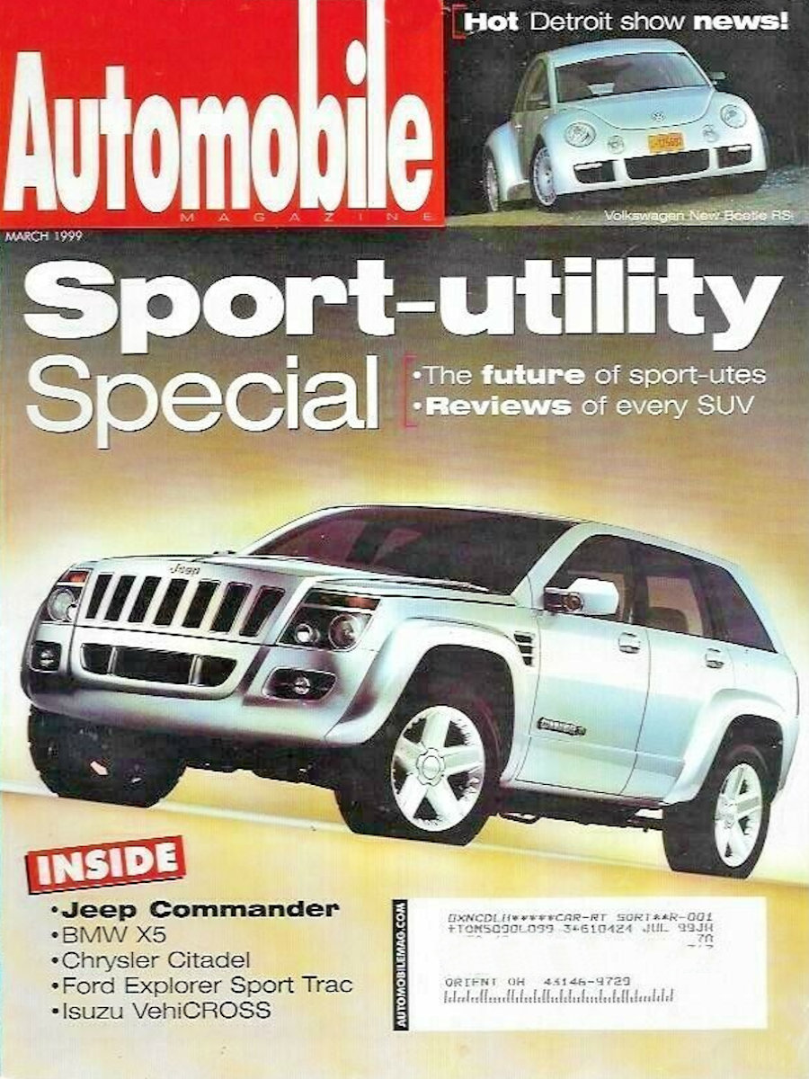 Automobile March 1999 