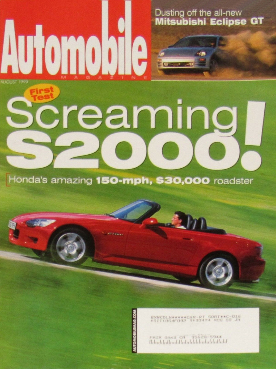 Automobile Aug August 1999 