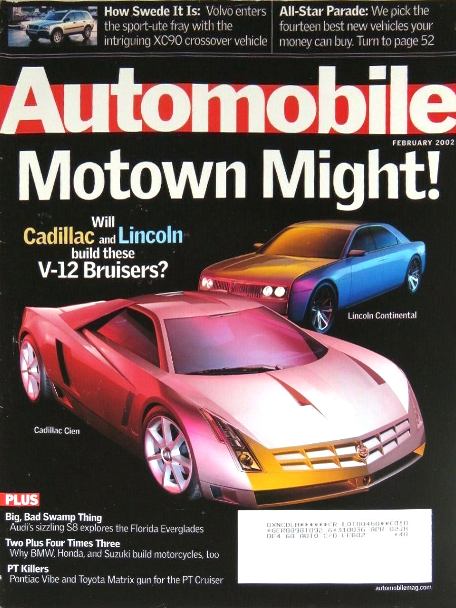 Automobile Feb February 2002