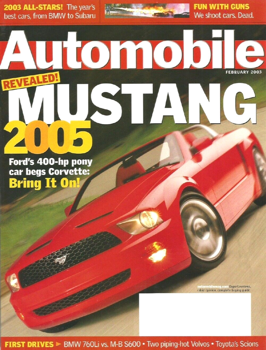 Automobile Feb February 2003