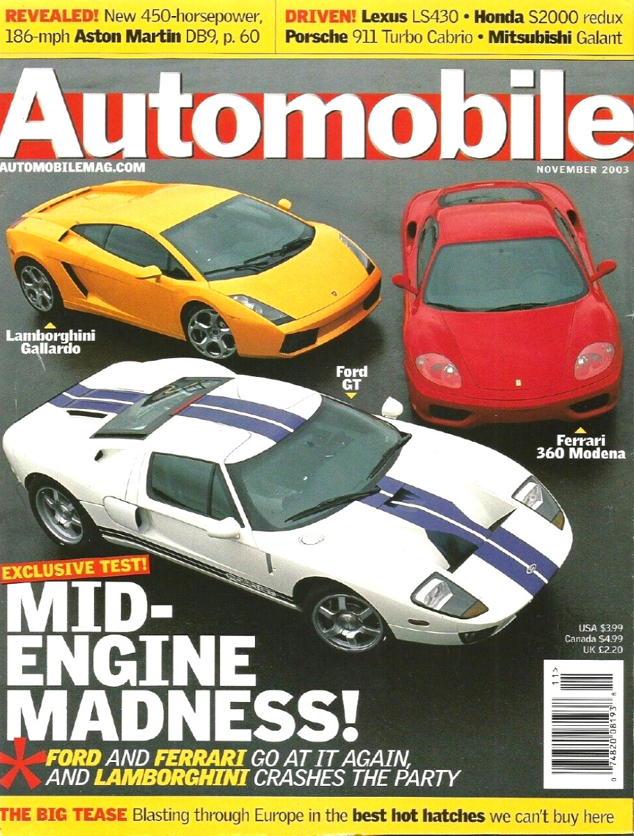 Automobile Nov November 2003
