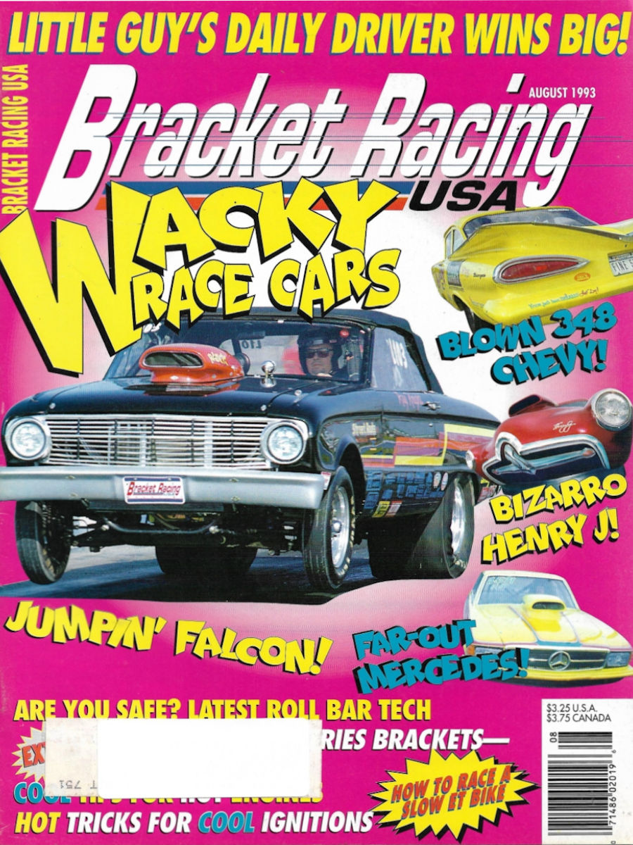 Bracket Racing USA Aug August 1993 