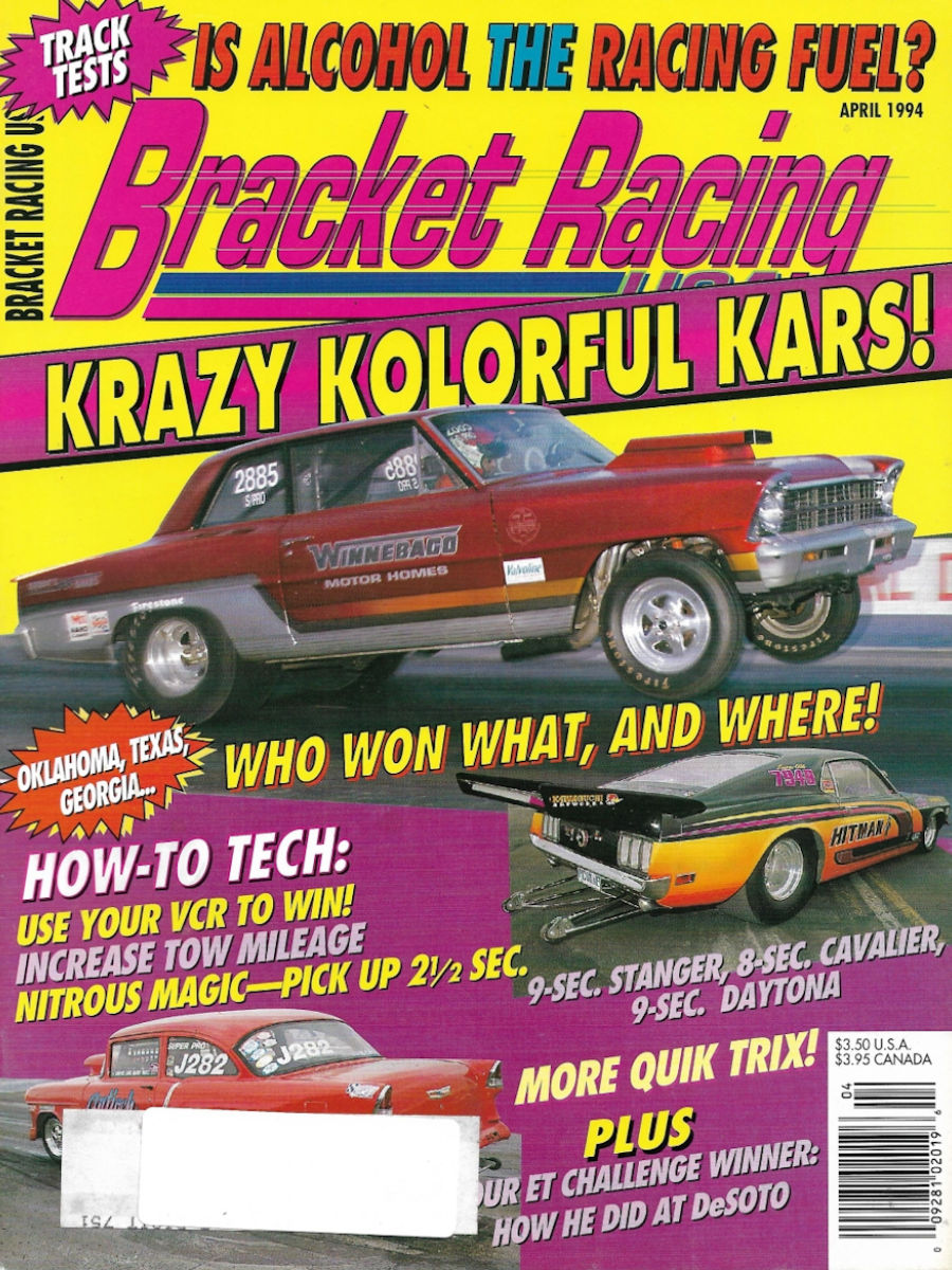 Bracket Racing USA Apr April 1994