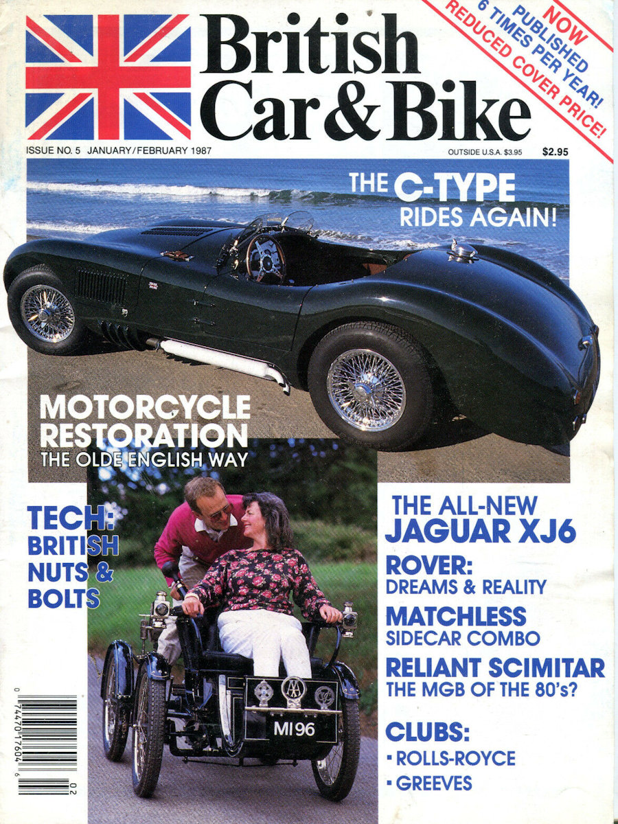 British Car Bike Jan January Feb February 1987