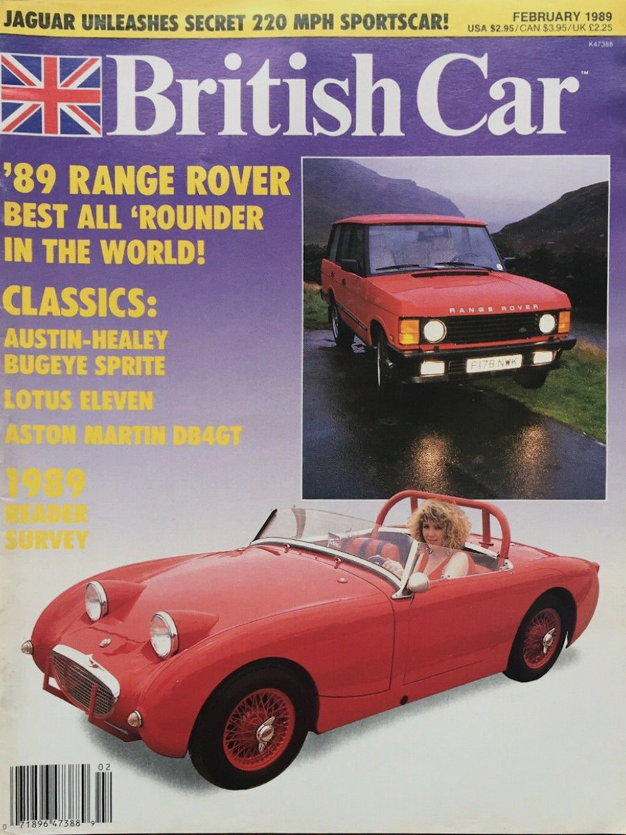 British Car Feb February 1989