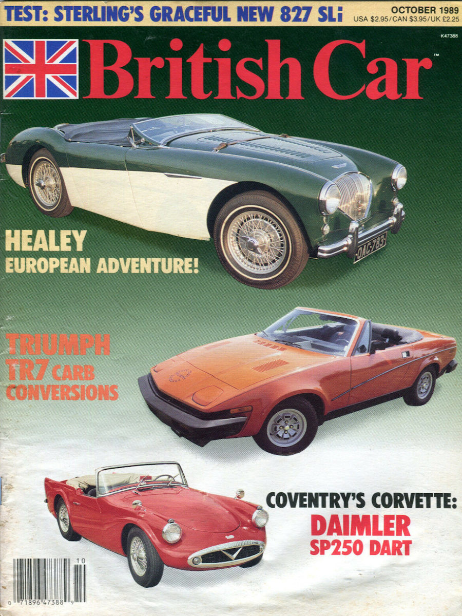 British Car Oct October 1989