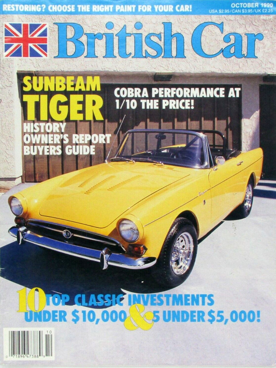 British Car Oct October 1990