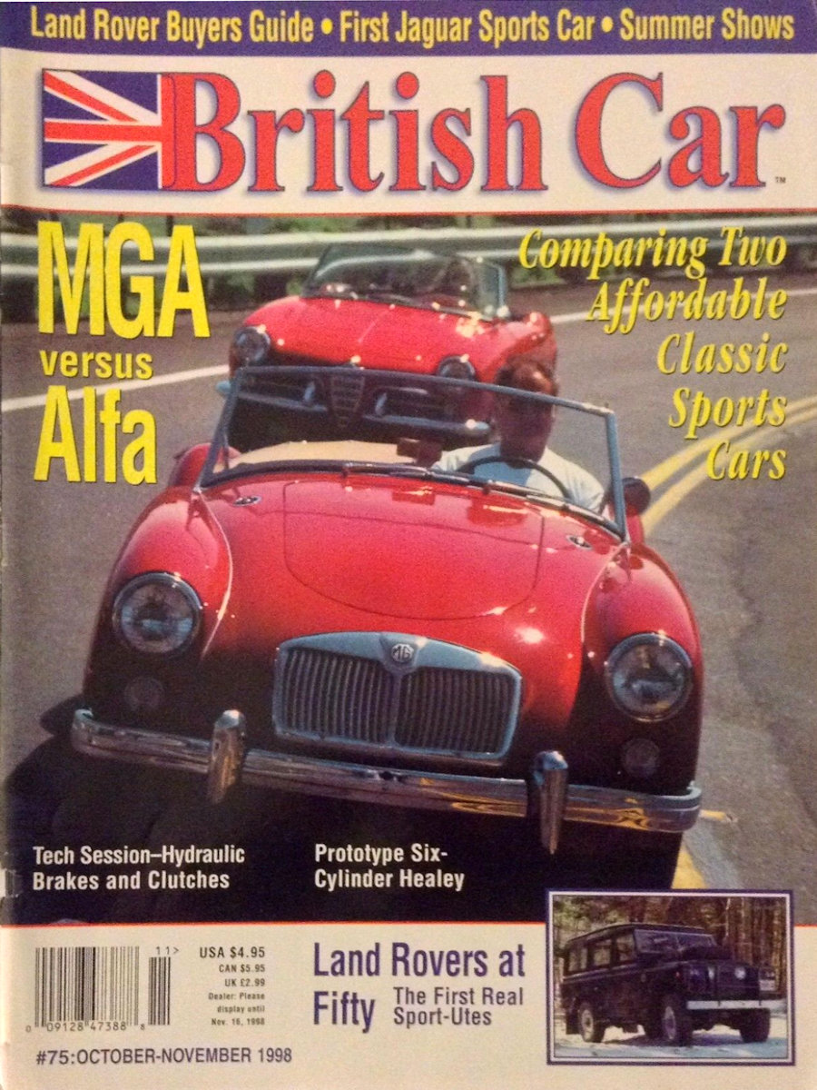 British Car Oct October Nov November 1998