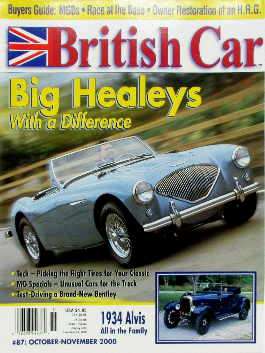 British Car Oct October Nov November 2000