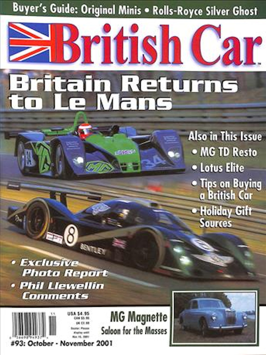 British Car Oct October Nov November 2001