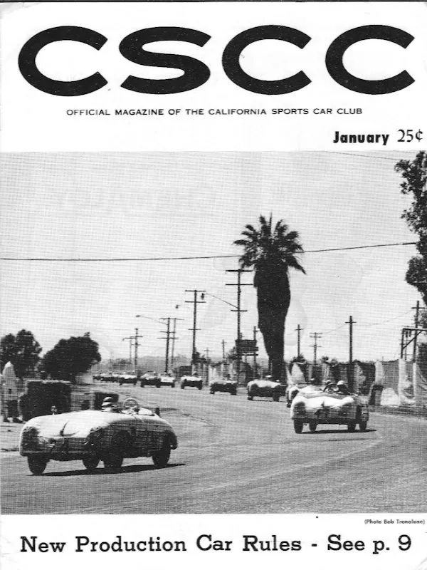 CSCC Notes Jan January 1961