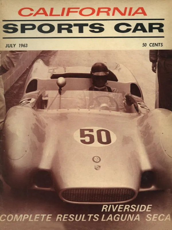 California Sports Car July 1963