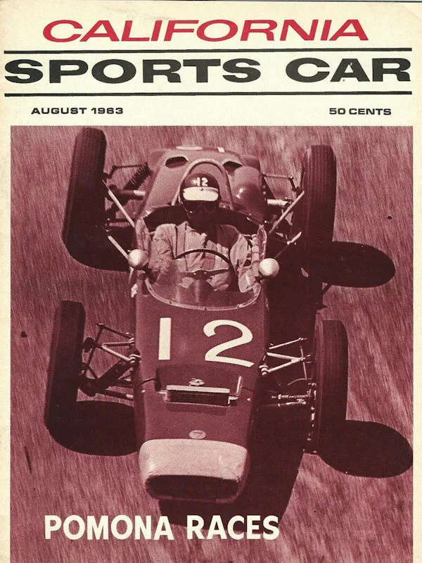 California Sports Car Aug August 1963