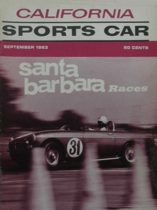 California Sports Car Sept September 1963 