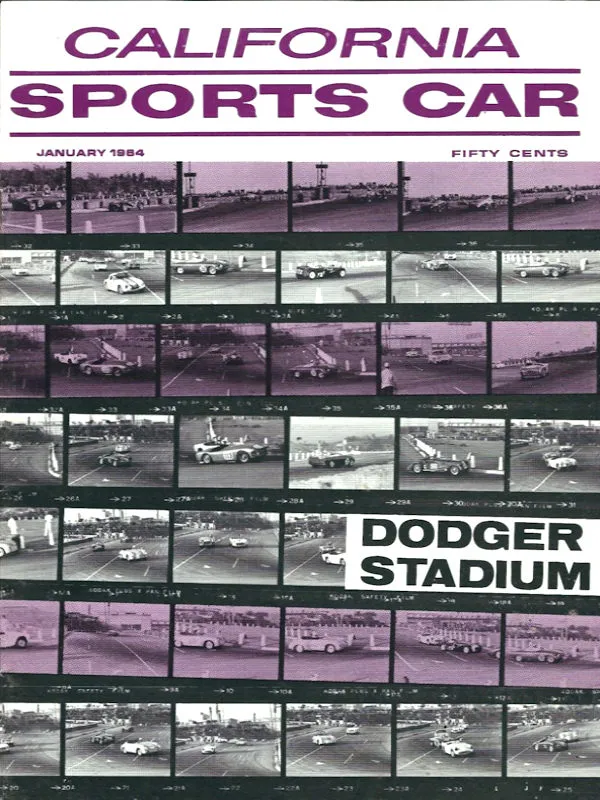 California Sports Car Jan January 1964