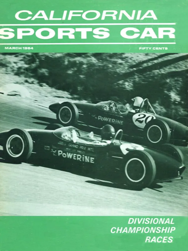 California Sports Car Mar March 1964