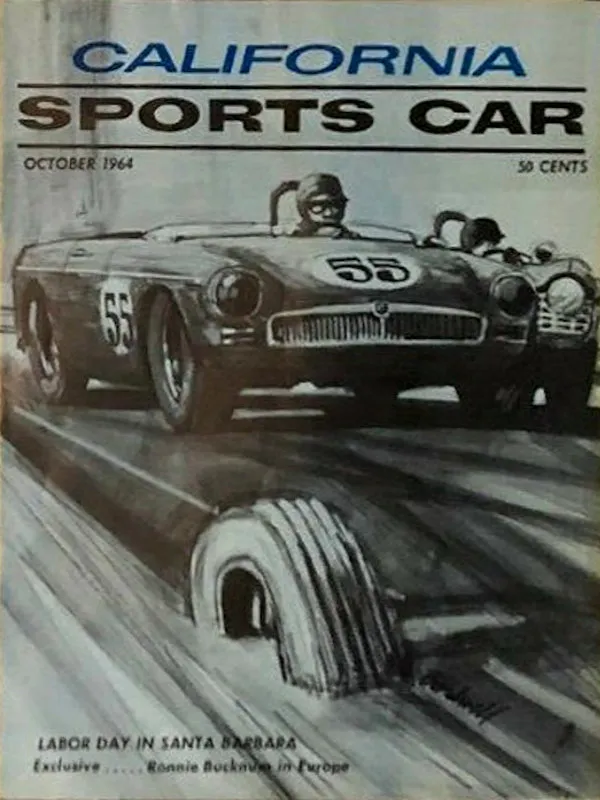 California Sports Car Oct October 1964