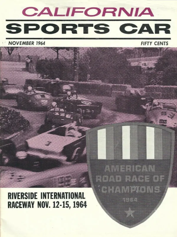 California Sports Car Nov November 1964