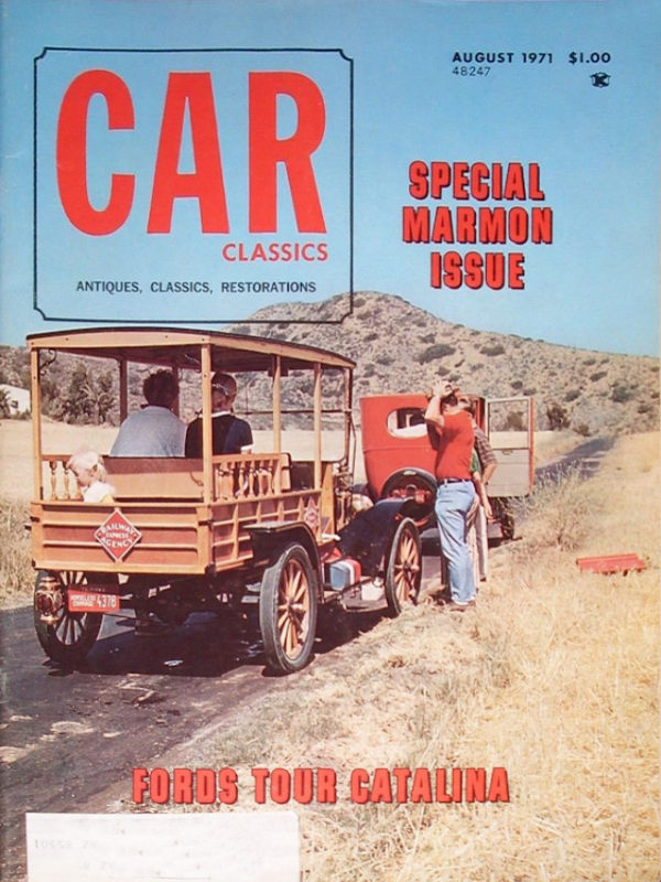 Car Classics Aug August 1971 