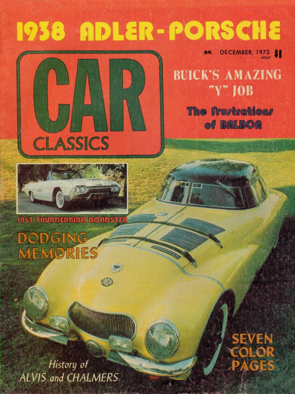 Car Classics Dec December 1973 
