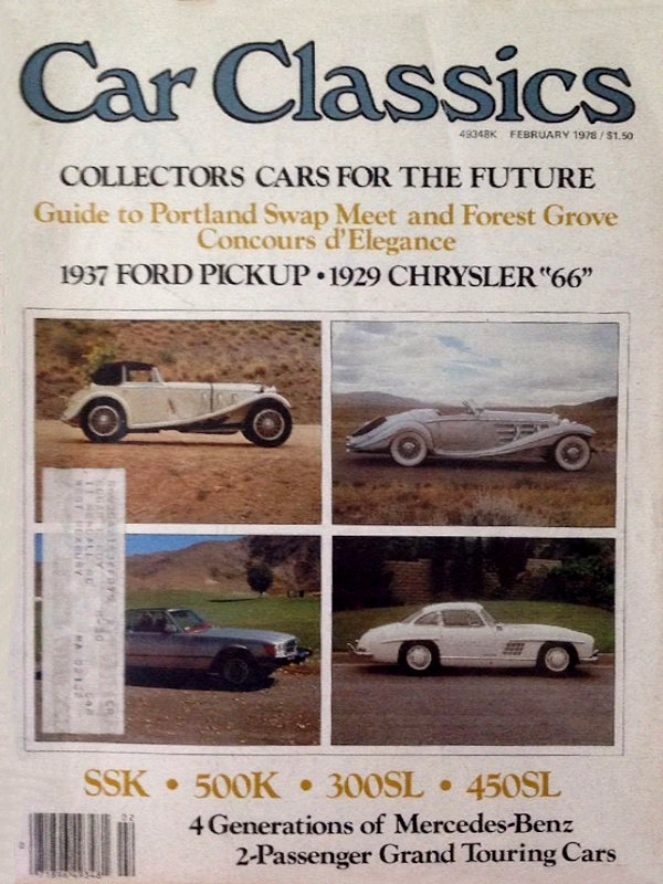 Car Classics Feb February 1978 