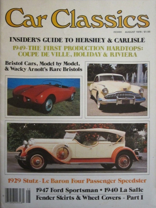 Car Classics Aug August 1978 