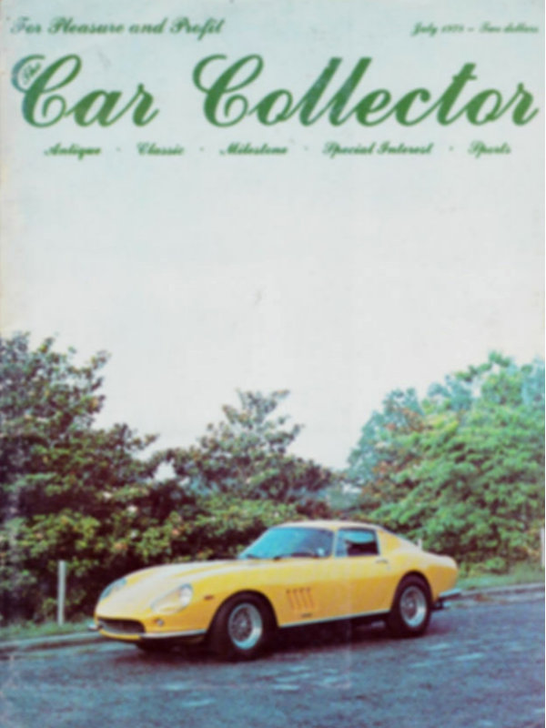 Car Collector Classics July 1978 