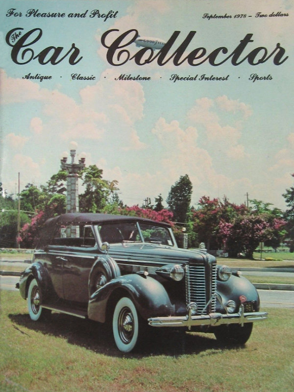 Car Collector Classics Sept September 1978 