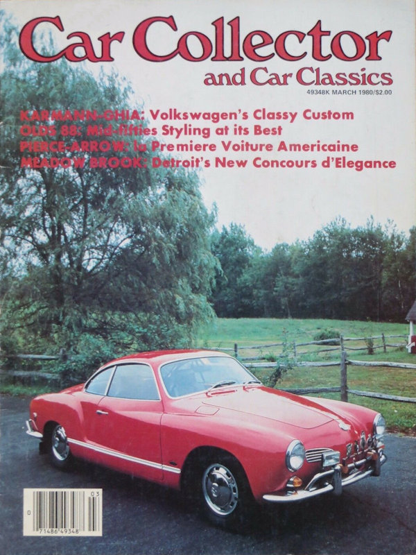 Car Collector Classics Mar March 1980 