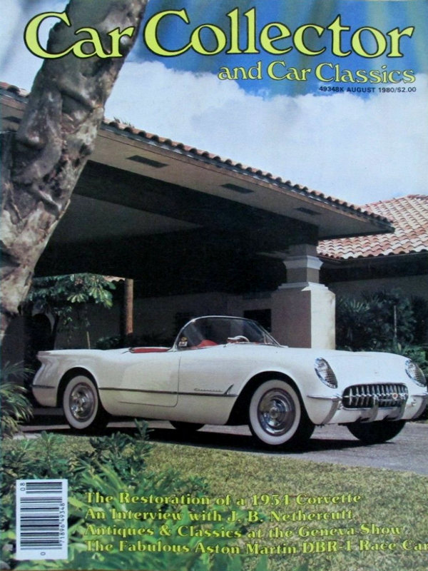 Car Collector Classics Aug August 1980 