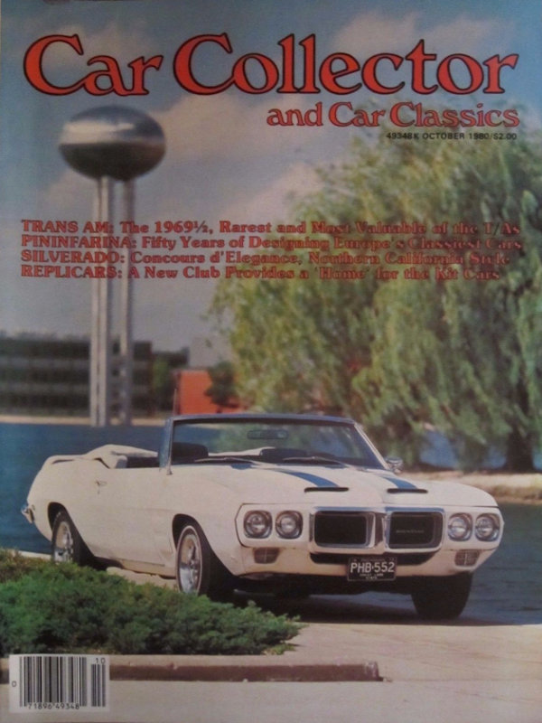 Car Collector Classics Oct October 1980 