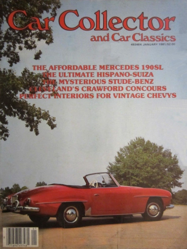 Car Collector Classics Jan January 1981 
