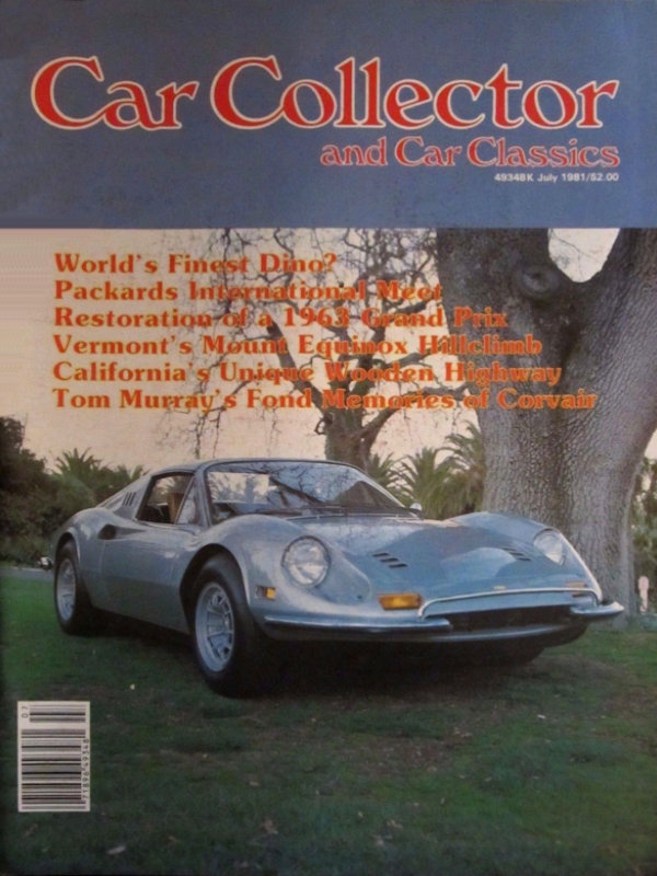 Car Collector Classics July 1981 