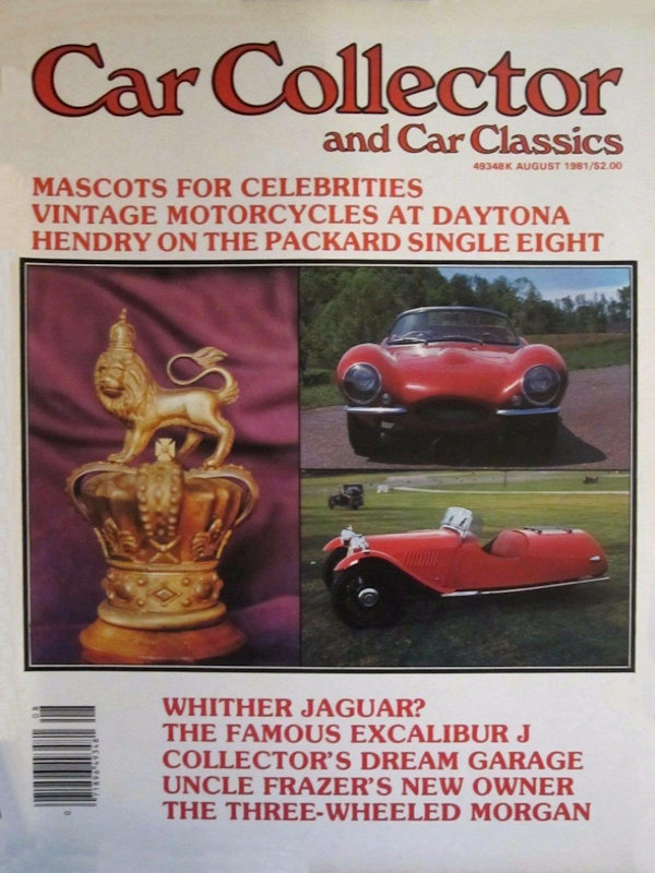 Car Collector Classics Aug August 1981 