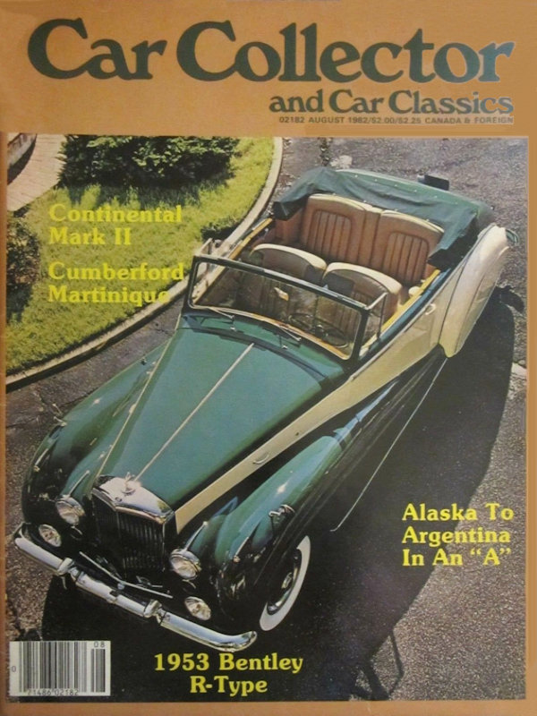 Car Collector Classics Aug August 1982 