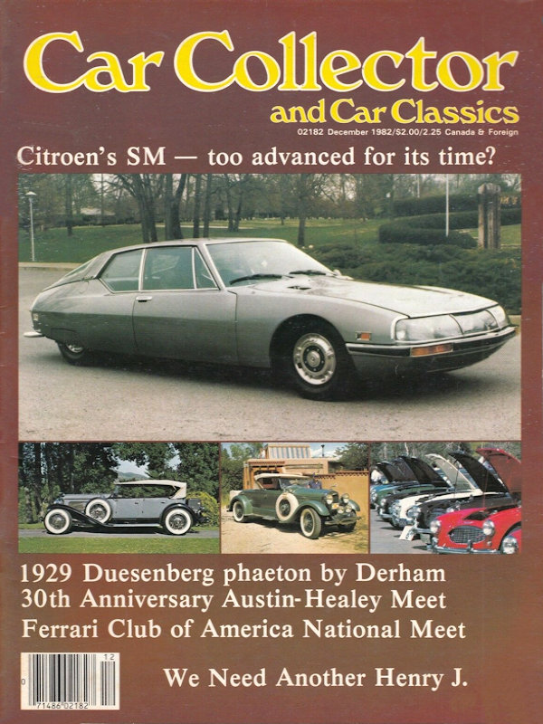 Car Collector Classics Dec December 1982 