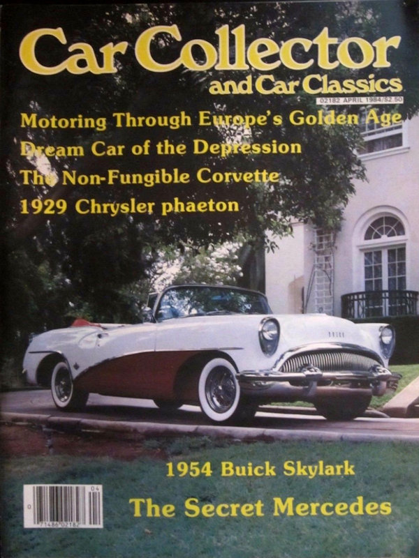 Car Collector Classics Apr April 1984 