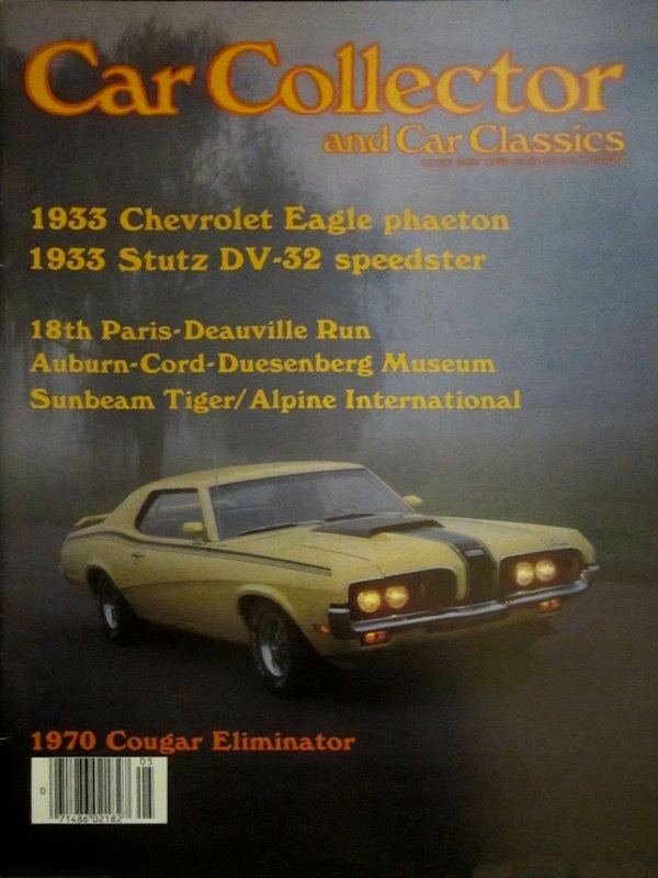 Car Collector Classics May 1985 