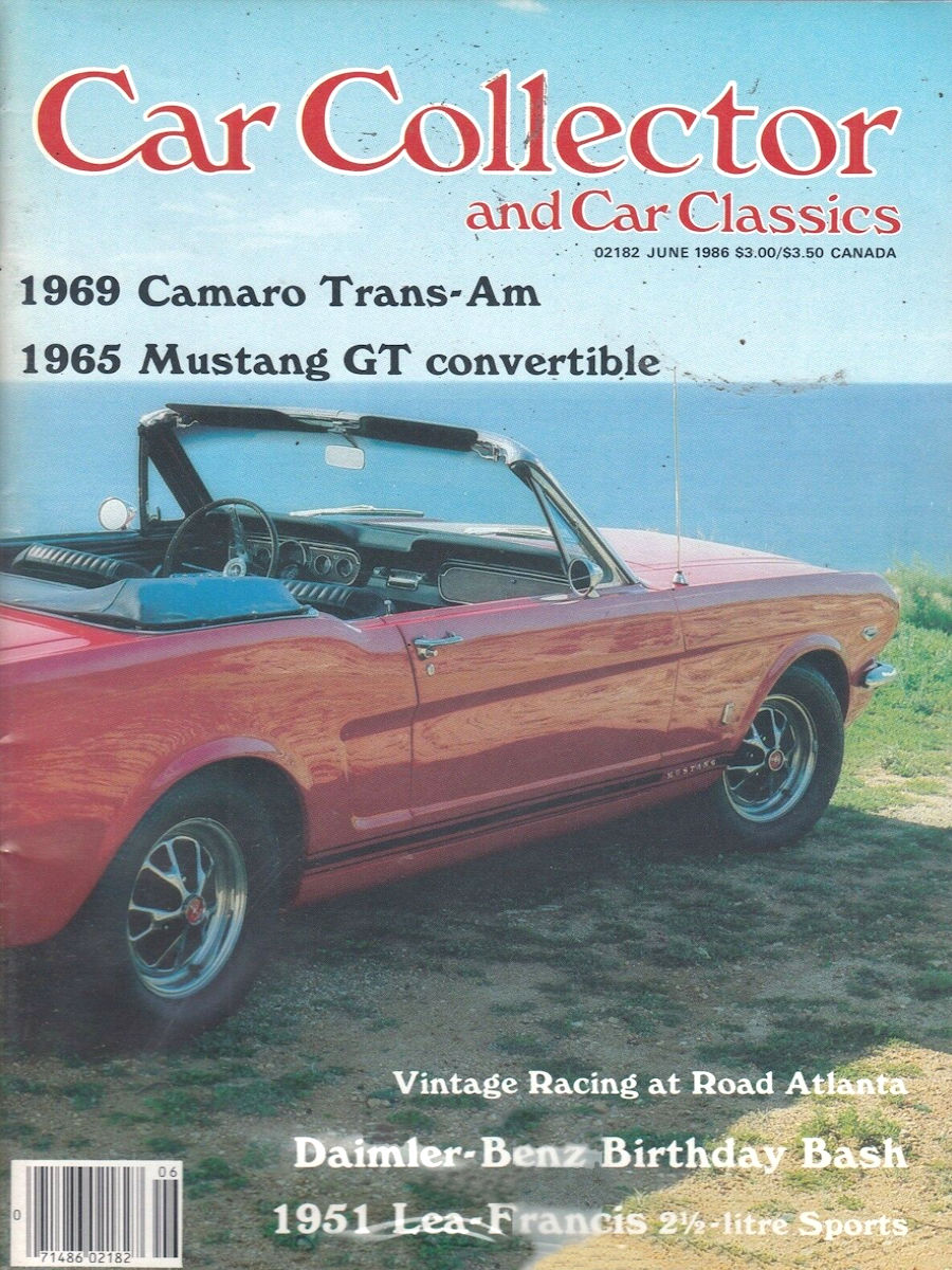 Car Collector Classics June 1986 