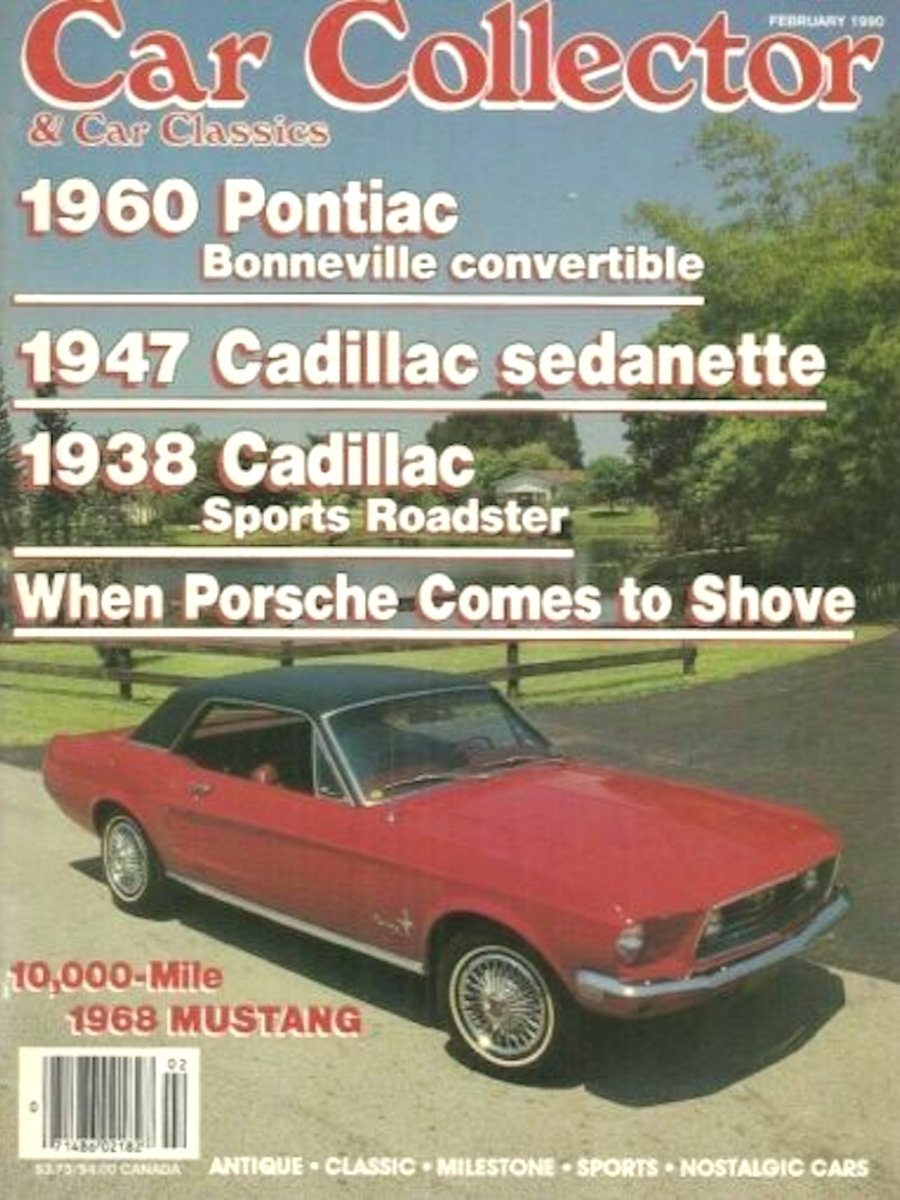 Car Collector Classics Feb February 1990 