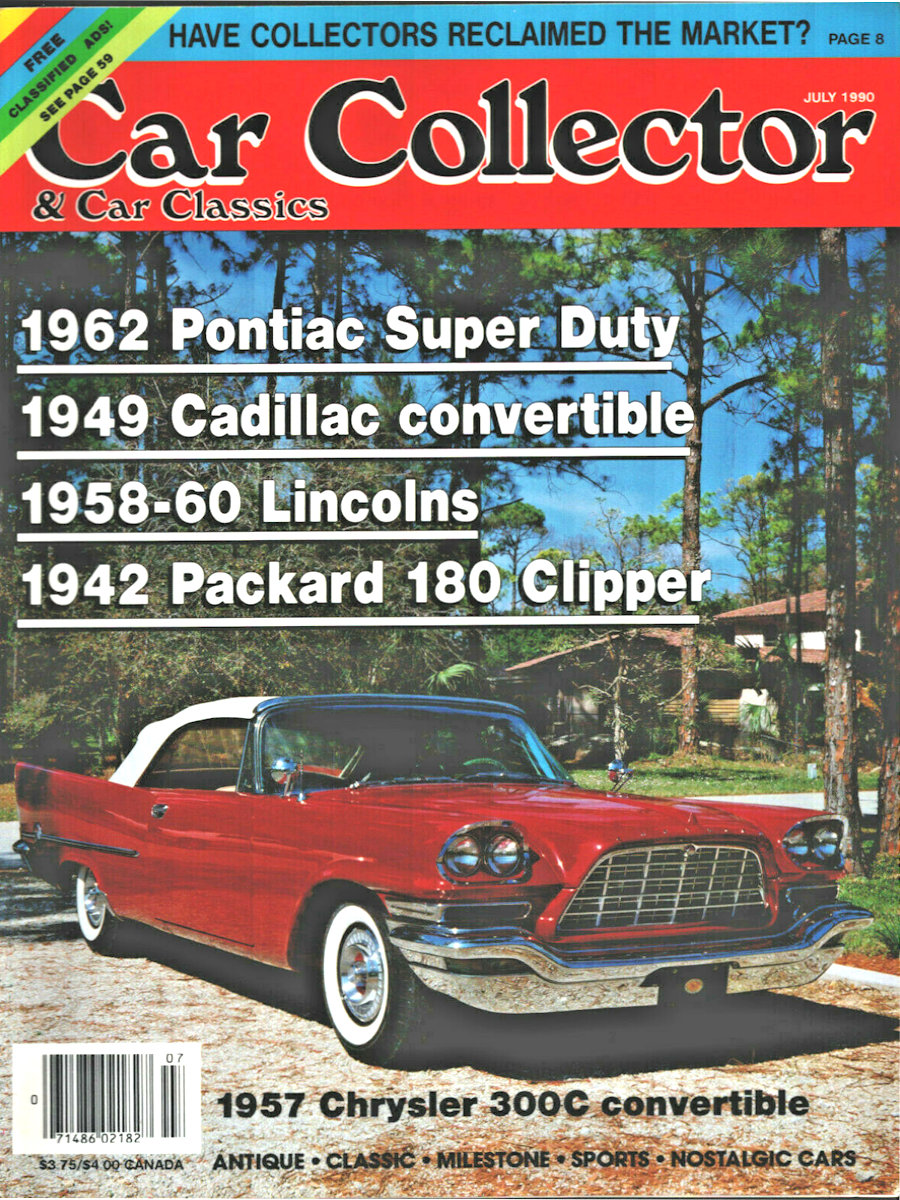 Car Collector Classics July 1990 