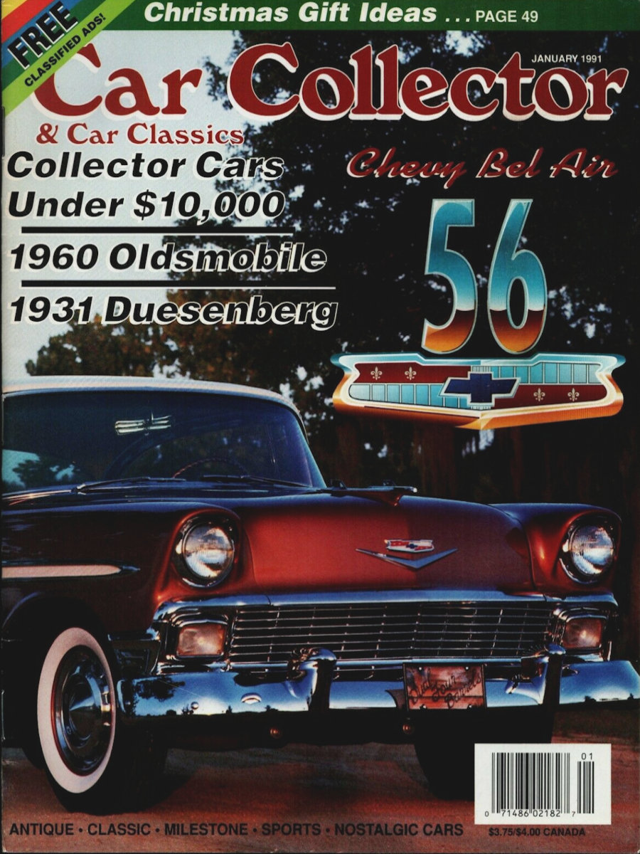 Car Collector Classics Jan January 1991 